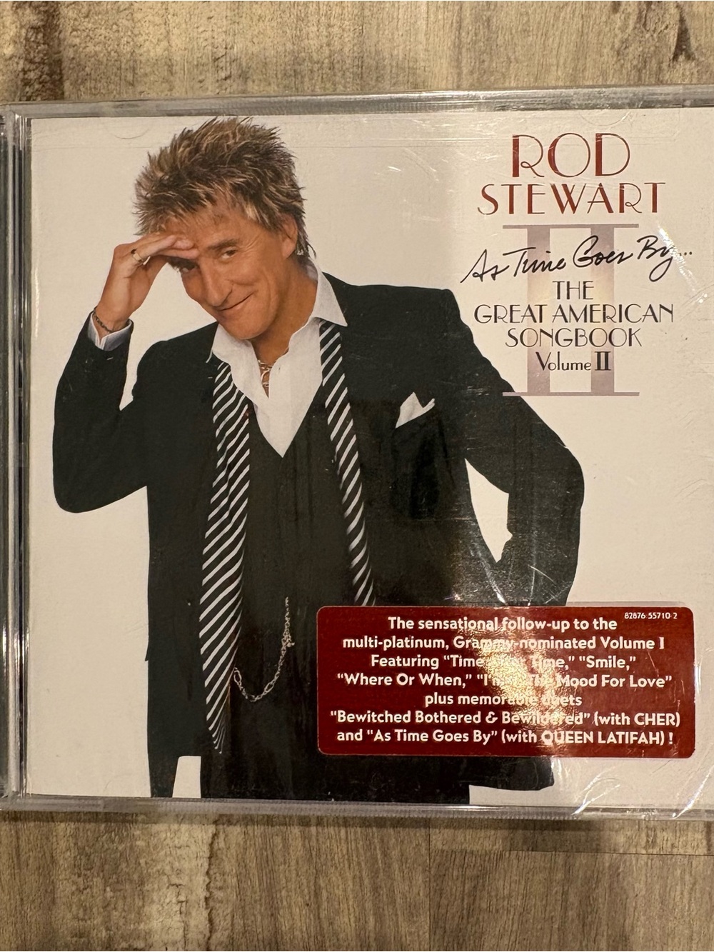 As Time Goes By: The Great American Songbook, Vol. 2 by Rod Stewart CD Sealed